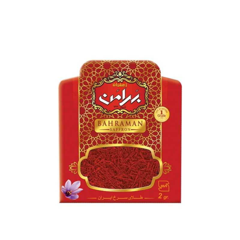 خرید زعفران 2 گرمی بهرامن + قیمت فروش استثنایی
